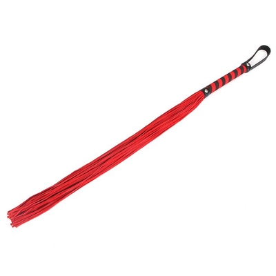 Мягкая плеть c красными шнурами Devil Lash - 81 см. - фото, цены
