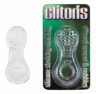 Прозрачное эрекционное кольцо со стимулятором клитора Clitoris - фото, цены