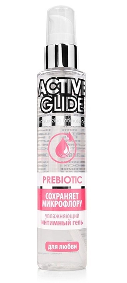 Увлажняющий интимный гель Active Glide Prebiotic - 100 гр. - фото, цены