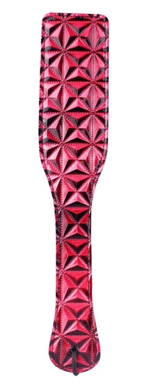 Красный пэддл с геометрическим рисунком - 32 см. - фото, цены