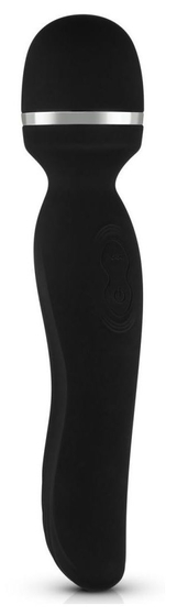 Черный вибромассажер Vibes N 4 - 20 см. - фото, цены