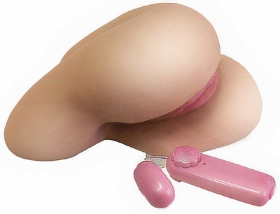 Реалистичная вагина с выносным пультом управления вибрацией - фото, цены