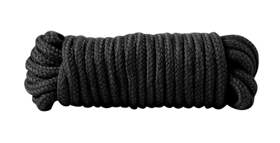 Чёрная хлопковая верёвка Bondage Rope 16 Feet - 5 м. - фото, цены