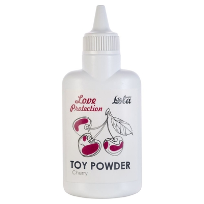 Пудра для игрушек Love Protection с ароматом вишни - 30 гр. - фото, цены