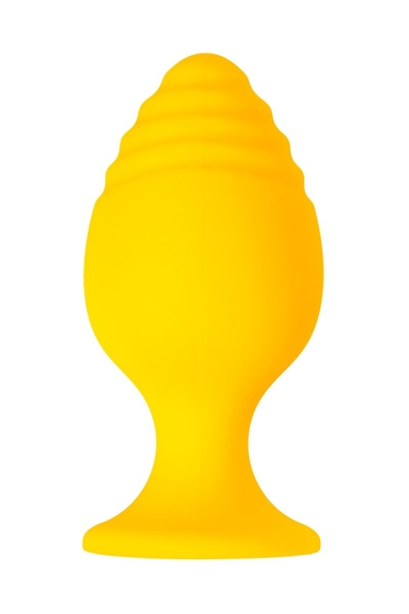 Желтая анальная втулка Riffle - 7,5 см. - фото, цены