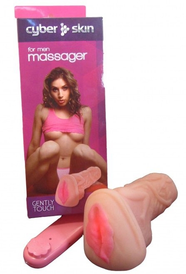 Реалистичный мастурбатор-вагина с вибрацией - фото, цены