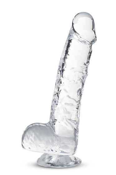 Прозрачный фаллоимитатор 6 Inch Crystalline Dildo - 15,2 см. - фото, цены