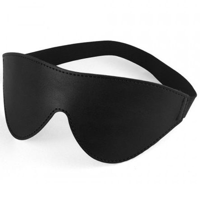 Сплошная черная маска без прорезей - фото, цены