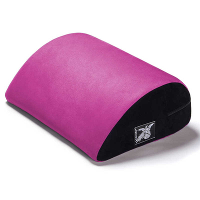 Ярко-розовая замшевая подушка для любви Liberator Retail Jaz Motion - фото, цены