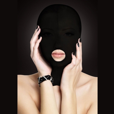 Закрытая маска на лицо с отверстием для рта Submission - фото, цены