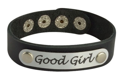Кожаный браслет Good Girl - фото, цены