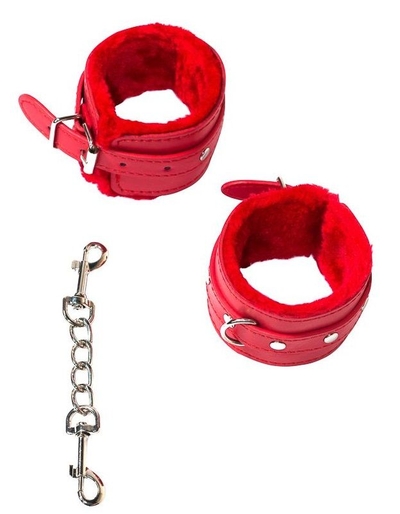 Красные наручники Calm - фото, цены