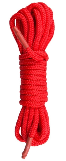 Красная веревка для связывания Nylon Rope - 5 м. - фото, цены