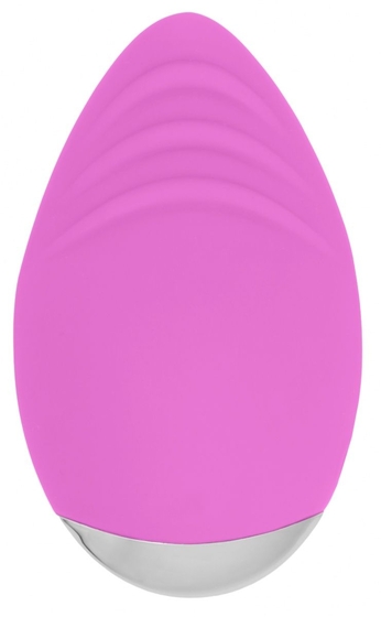 Розовый клиторальный стимулятор Nanci - 10,5 см. - фото, цены