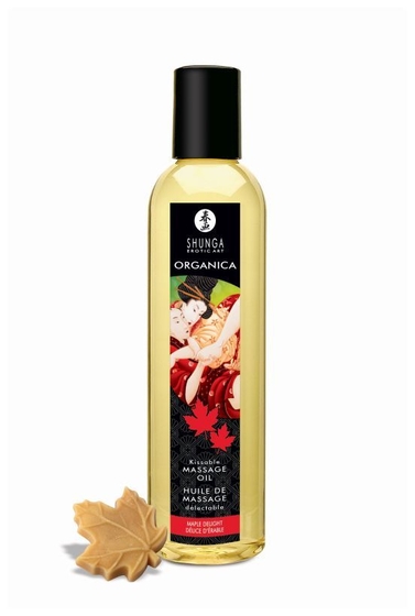 Массажное масло с ароматом кленового сиропа Organica Maple Delight - 250 мл. - фото, цены