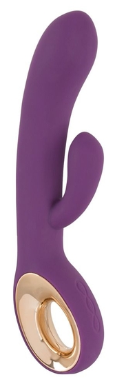 Фиолетовый вибростимулятор-кролик Rabbit Grand - 23,8 см. - фото, цены