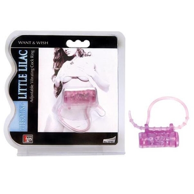 Эрекционное кольцо с вибратором Little Lilac - фото, цены