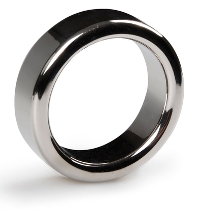 Серебристое эрекционное кольцо Heavy Cock Ring Size S - фото, цены