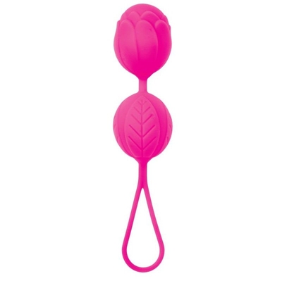 Розовые вагинальные шарики с петелькой для извлечения - фото, цены