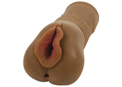 Ручной мастурбатор-мулатка с вагиной и анусом CyberStroker Pussy and Ass - фото, цены
