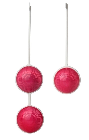 Красные вагинальные шарики Z Beads-Ruby в силиконовых корпусах - фото, цены