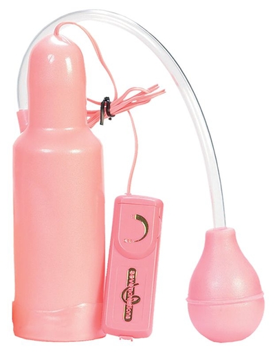 Мощная розовая вибропомпа Vibrobator Pump - фото, цены