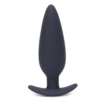 Тёмно-синий анальный плаг Primal Attraction Jiggle Butt Plug - 12,2 см. - фото, цены