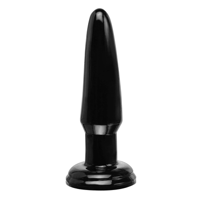 Черная анальная пробка Beginner s Butt Plug - 10,9 см. - фото, цены