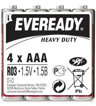 Батарейки Eveready R03 типа Aaa - 4 шт. - фото, цены