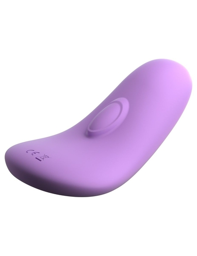 Фиолетовый компактный вибростимулятор Remote Silicone Please-Her - фото, цены