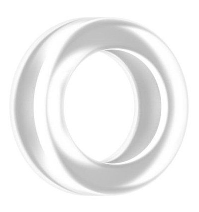 Прозрачное эрекционное кольцо Cockring No.39 - фото, цены