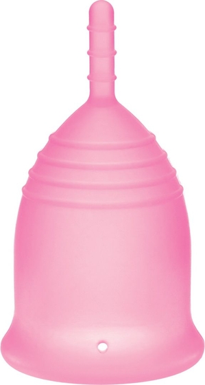 Розовая менструальная чаша Clarity Cup L - фото, цены