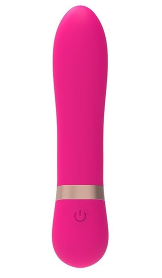Розовый мни-вибратор Romp Vibe - 11,9 см. - фото, цены