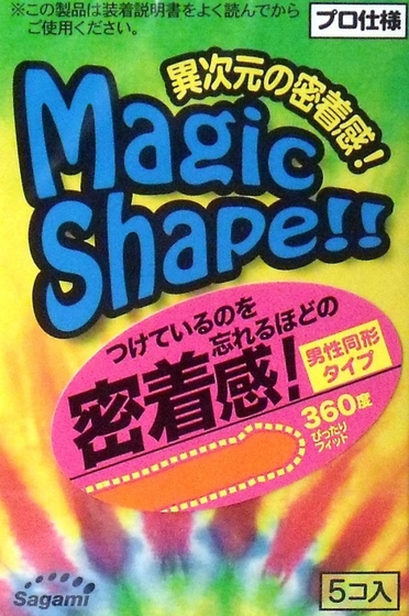 Презервативы Sagami Xtreme Magic Shape с ребристым швом - 5 шт. - фото, цены