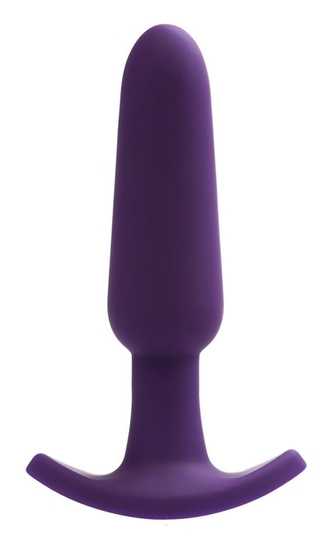 Фиолетовая анальная вибровтулка VeDO Frisky Bunny - 12,8 см. - фото, цены
