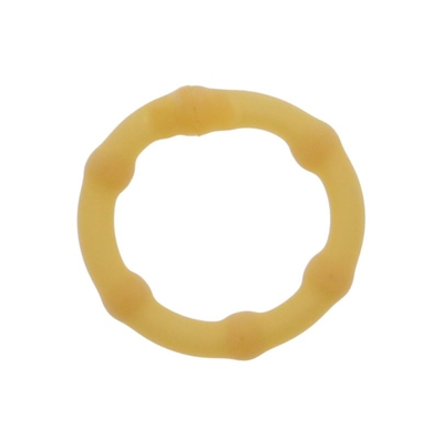 Телесное эрекционное кольцо Love Rubber Cock Ring - фото, цены