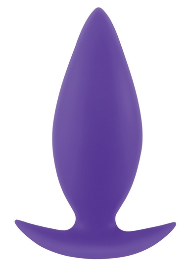 Фиолетовая анальная пробка для ношения Inya Spades Medium - 10,2 см. - фото, цены