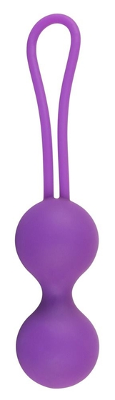 Фиолетовые вагинальные шарики Smile - фото, цены