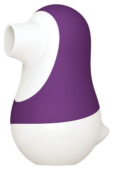 Фиолетовый клиторальный стимулятор Pinguino - фото, цены