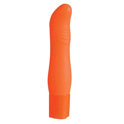 Оранжевый мини-вибратор Pure 3.5inch Vibrator Orange - 9 см. - фото, цены
