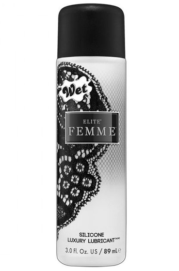 Нежный силиконовый лубрикант для женщин Wet Elite Femme - 89 мл. - фото, цены