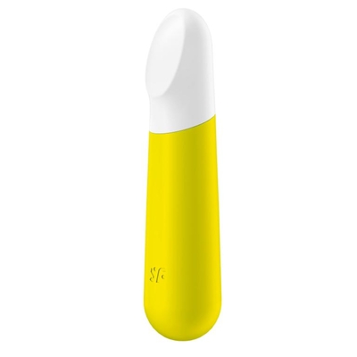 Желтый мини-вибратор Ultra Power Bullet 4 - фото, цены