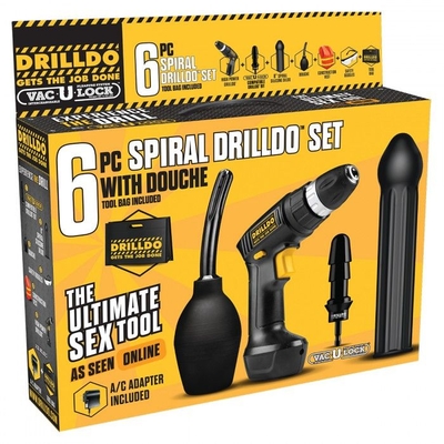 Секс-набор Spiral Drilldo Set 6 Piece - фото, цены