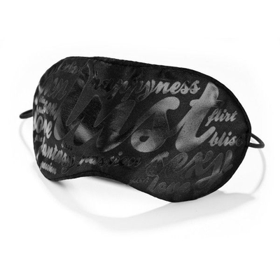Черная маска на глаза Blind Passion Mask - фото, цены