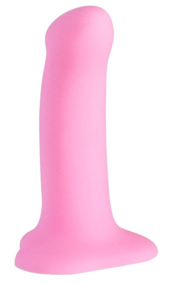 Нежно-розовый фаллоимитатор Amor - 14,6 см. - фото, цены