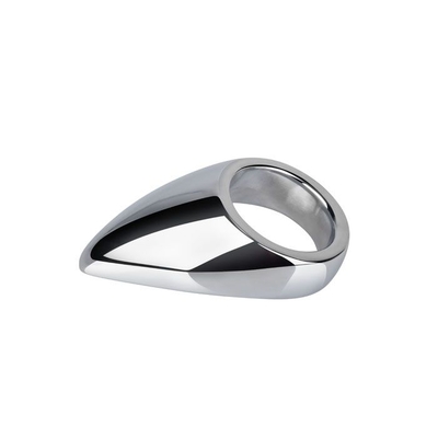 Эрекционное кольцо с металлическим языком Teadrop (размер S) - фото, цены