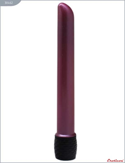 Фиолетовый тонкий вибратор Boy Friend - 14,5 см. - фото, цены