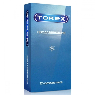 Презервативы Torex Продлевающие с пролонгирующим эффектом - 12 шт. - фото, цены