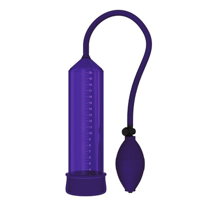 Фиолетовая вакуумная помпа - 25 см. - фото, цены