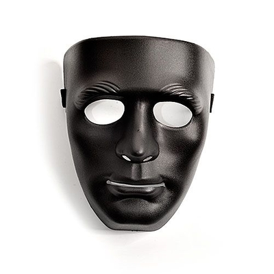 Чёрная маска из пластика - фото, цены